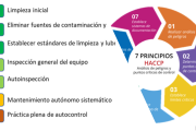 Siete (Principios HACCP + Pasos Pilar Mantenimiento Autónomo)